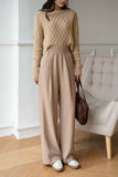 Sadie Cropped Wool Sweater