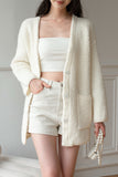 Snowball Wool Cardigan