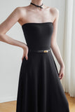 Hellen Leather Belt - Black