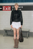 Jameson Belted Leather Jacket