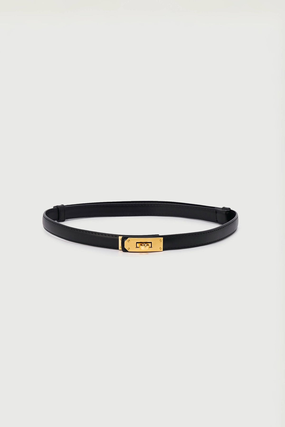 Hellen Leather Belt - Black