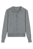 Serenity Wool Cardigan - Grey