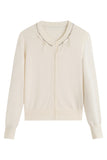Serenity Wool Cardigan - White