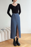 Skye Denim Skirt