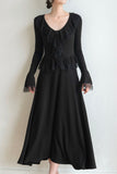Midnight Dream Lace Trimmed Top