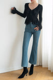 Midnight Dream Lace Trimmed Top
