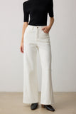 Mantra Wide Leg Jeans - White