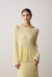 Amelie Ribbed Knit Set - Top