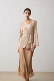 Vale Mohair And Wool Belted Cardigan