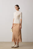 Gilda Machine Washable Wool Top - White