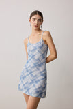 Paris Funk Acetate Jersey Mini Dress