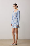 Brielle Lyocell Cardigan - Blue