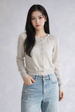 Seraphina Wool Cardigan - Pale Blue