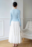 Star Shell Maxi Skirt