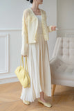 In The Cloud Wool And Mohair Cardigan - Yellow