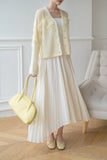 In The Cloud Wool And Mohair Cardigan - Yellow