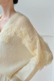 In The Cloud Wool And Mohair Cardigan - Yellow