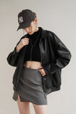 Biker Girl Vegan Leather Jacket