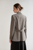 Victoria Houndstooth Blazer