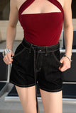 Top Tier Denim Shorts