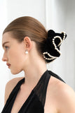 Pearlescent Velvet Scrunchie