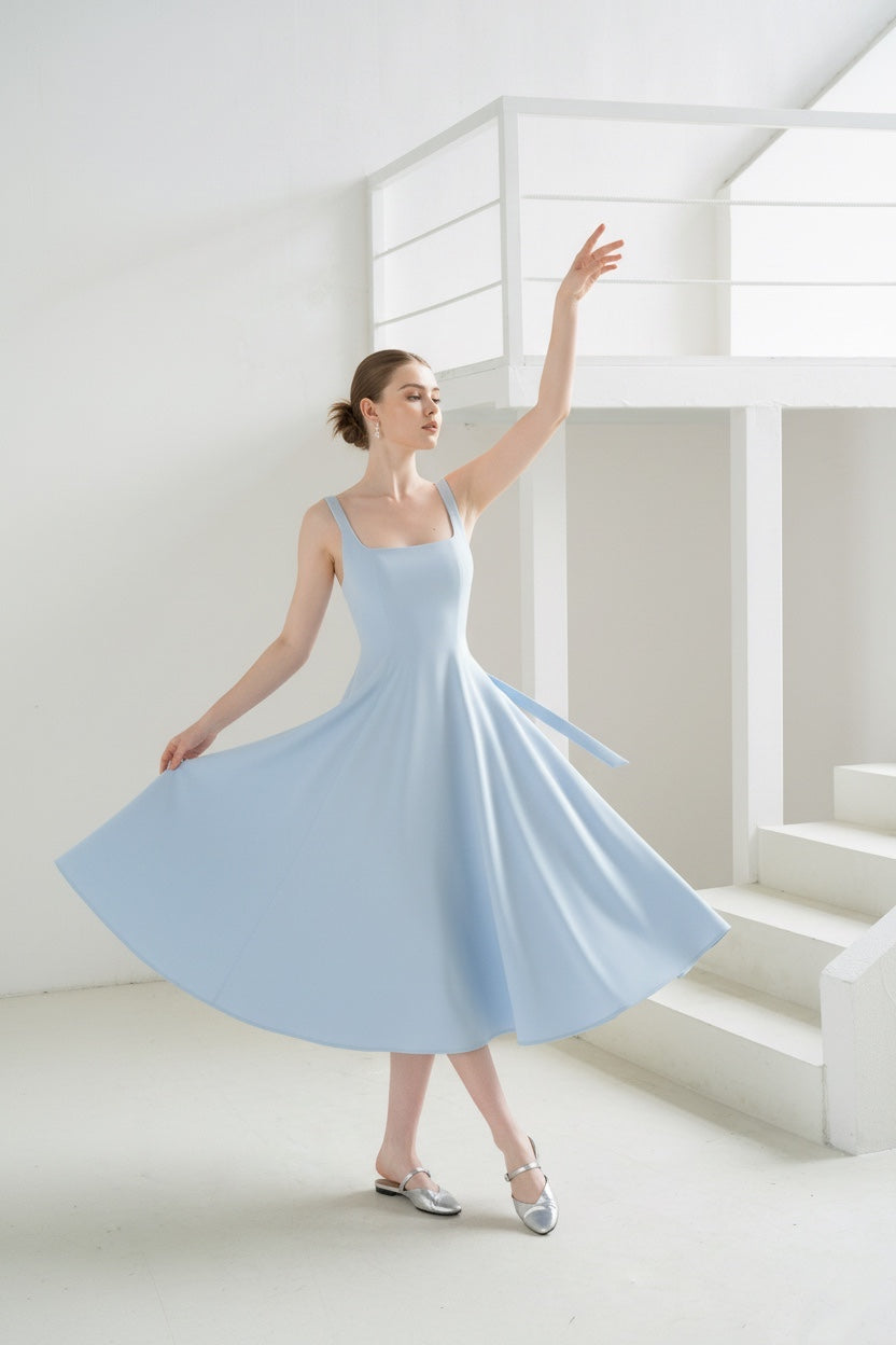 Cinderella Maxi Dress - Blue