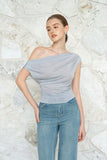 Hazy Acetate Top