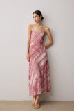 Paris Wonder Acetate Jersey Maxi Dress