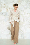 Sandy Wrap Blouse