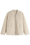 Plush Shearling Coat