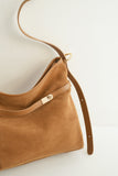 Dorian Suede Shoulder Bag