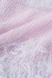 In The Cloud Wool And Mohair Cardigan - Purple