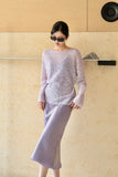 Jacaranda Wool Top