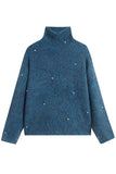 Blizzard Embellished Wool Sweater