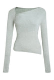 Macy Lace Up Wool Top