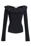 Sloane Ruffled Top