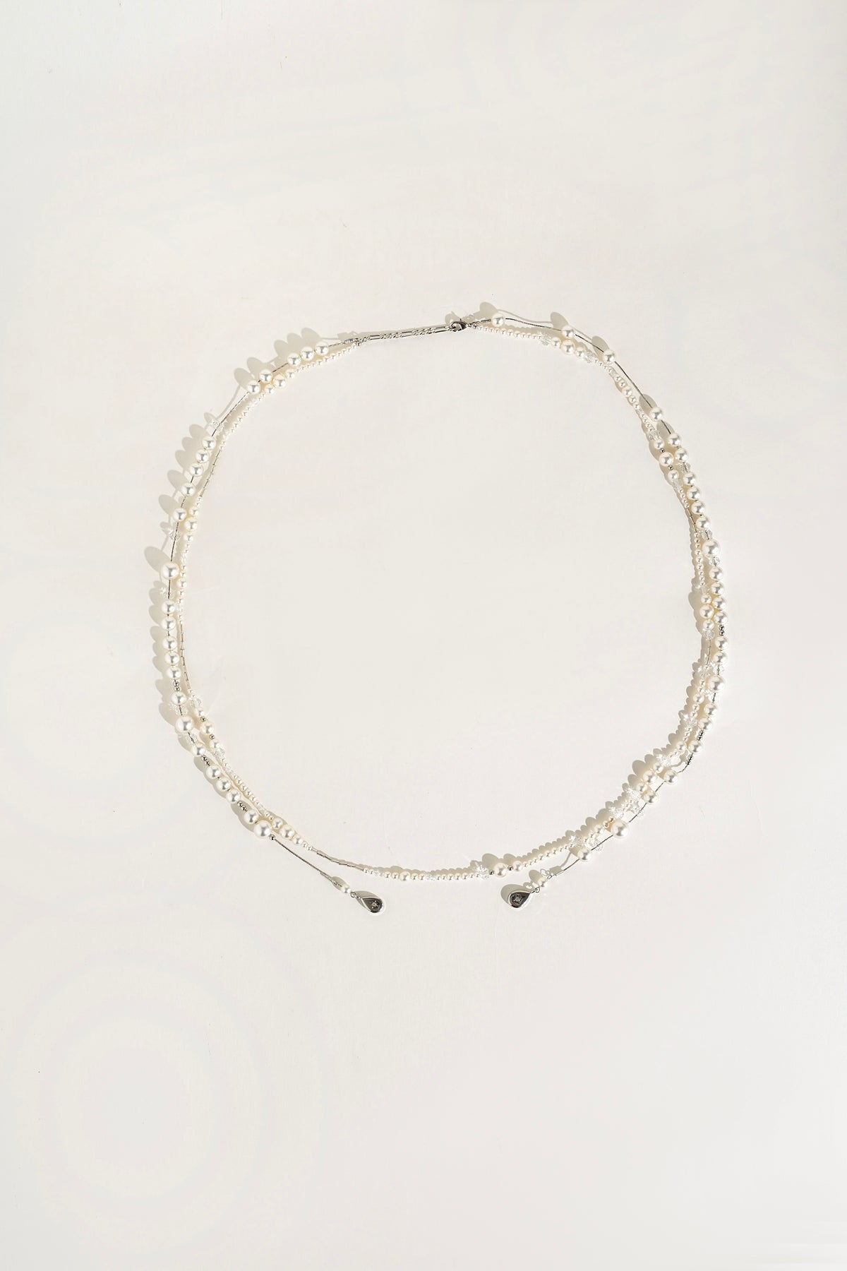 Pearly Layered Necklace