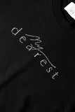 Gem Crystal Logo Embellished Cropped T-Shirt