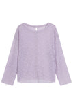 Jacaranda Wool Top