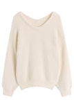 Gentle Lover Sweater - White