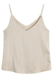 Spell Satin Camisole - Beige