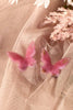 Purple Butterfly Earrings