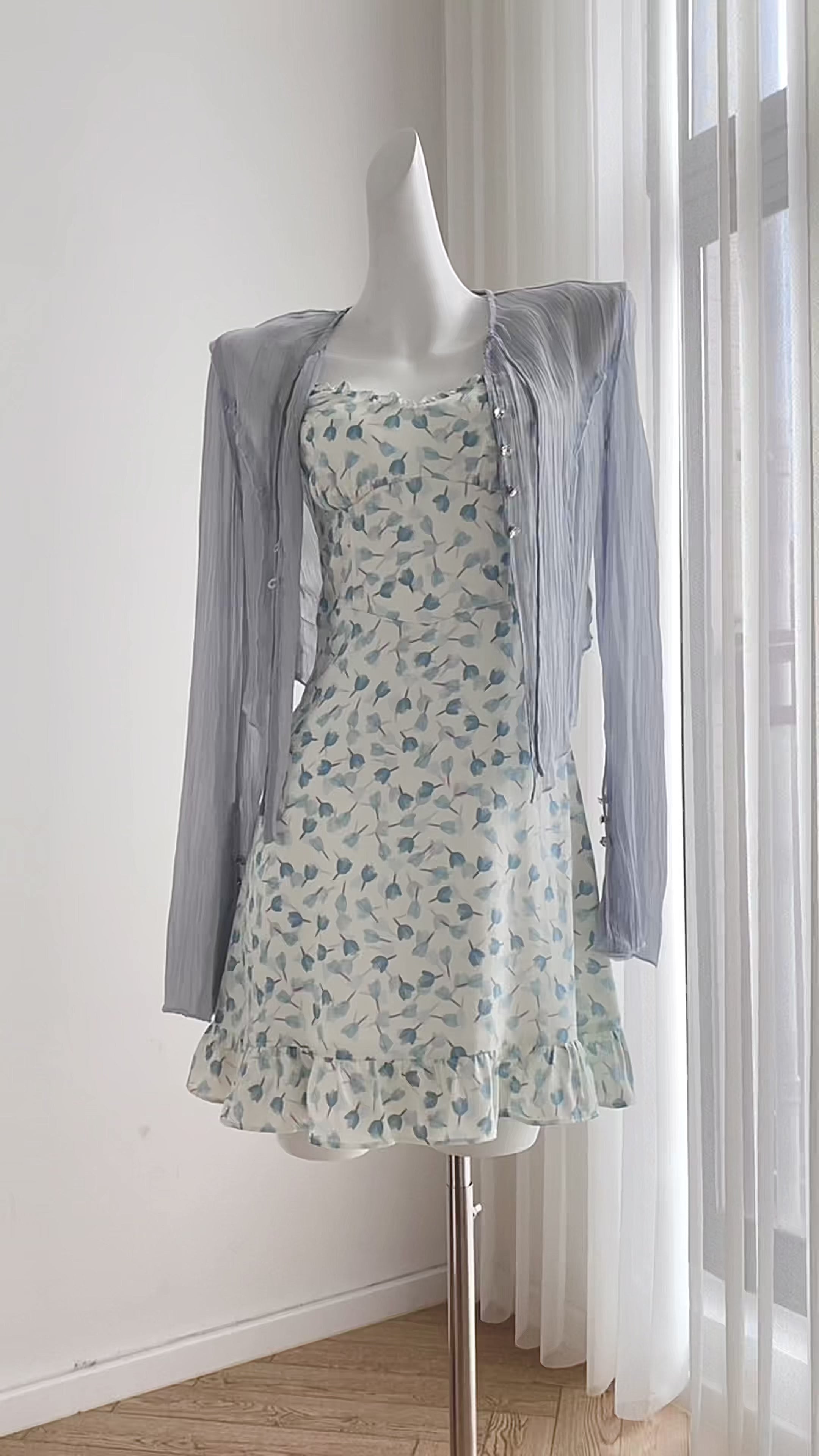 Tulip Floral Mini Dress