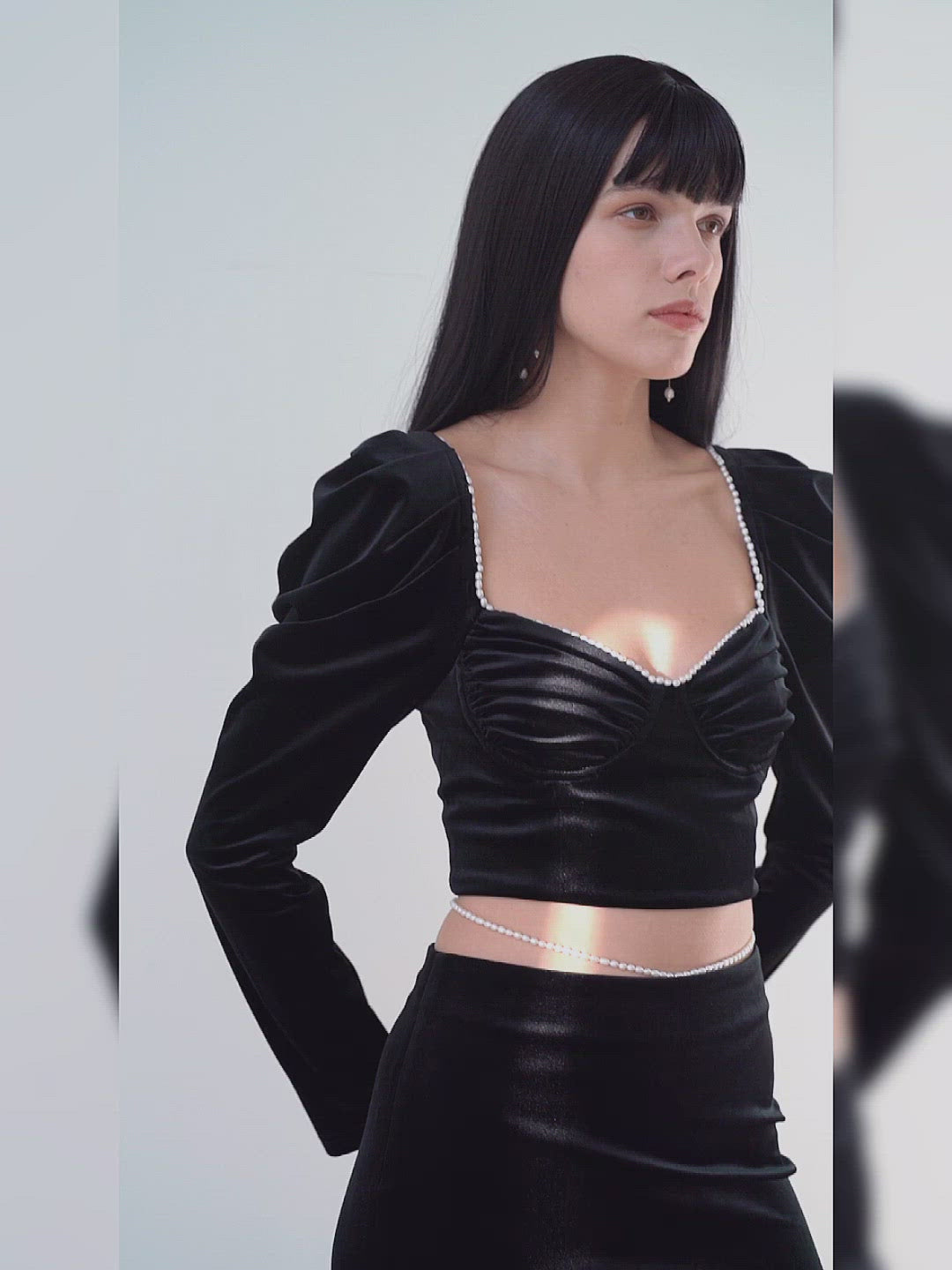 Campbell Velvet Set