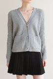 Winter Warmth Cashmere And Wool Blend Cardigan