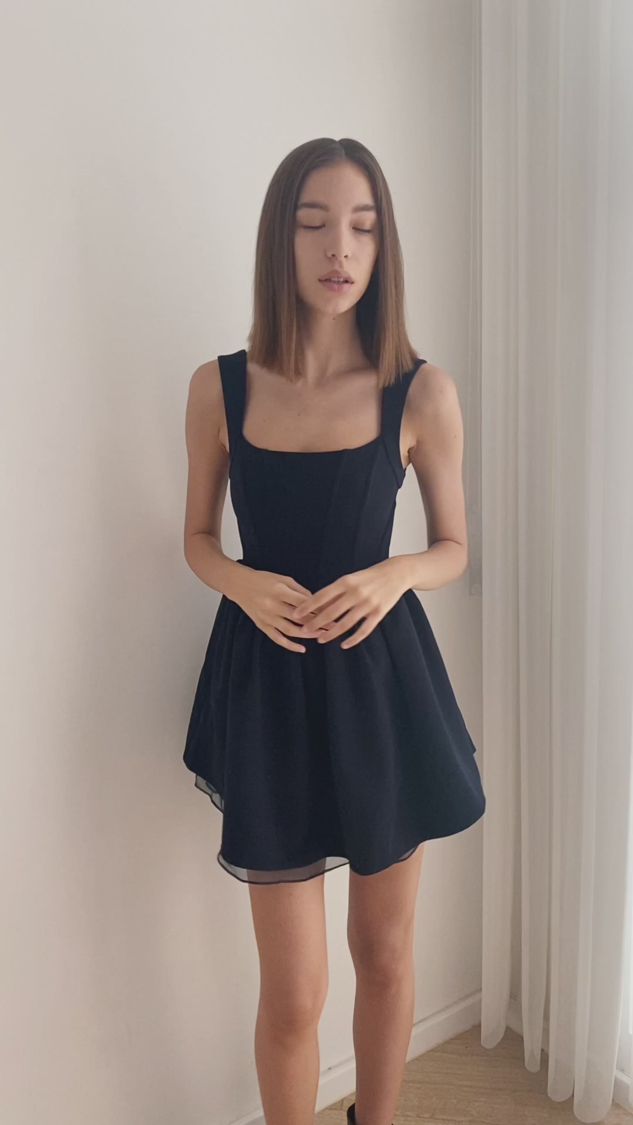 Skyfall Organza Mini Dress