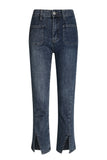 Insider Cropped Flared High Rise Jeans