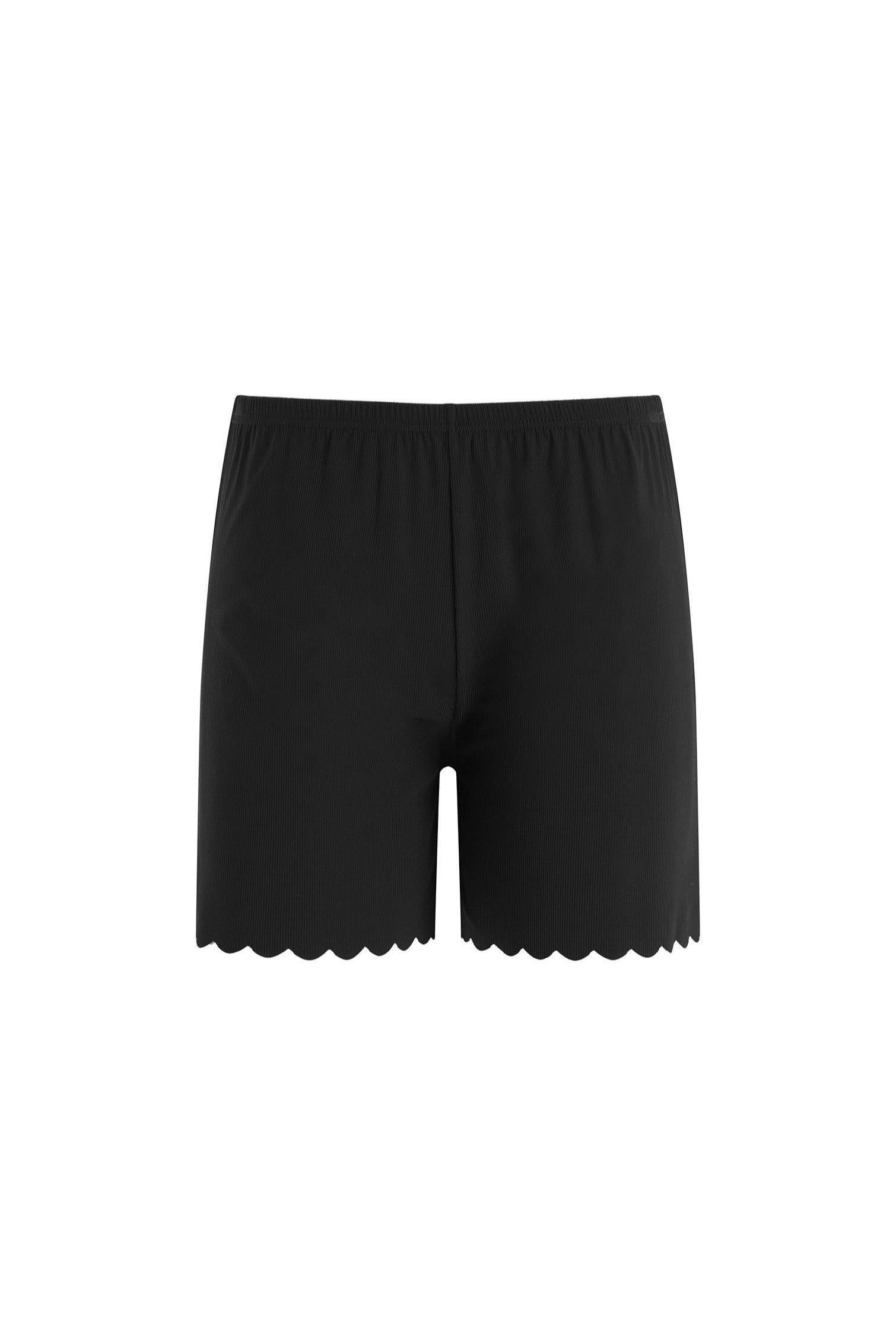 Seamless Boy Shorts - Black