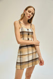 Clarke Wool Flannel Set - Top & Skirt