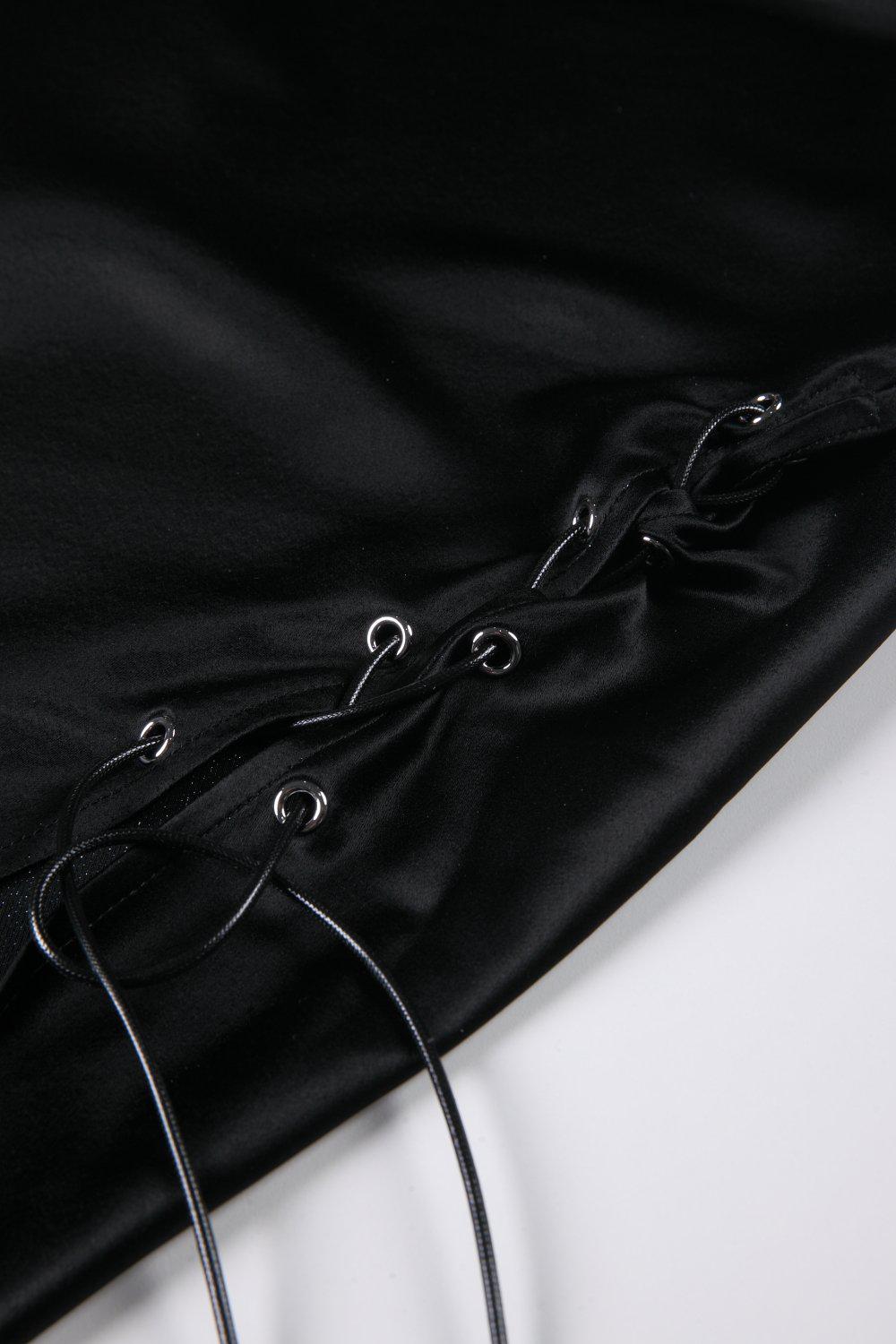 STARRY SKY SATIN DRESS-DRESS-My Dearest